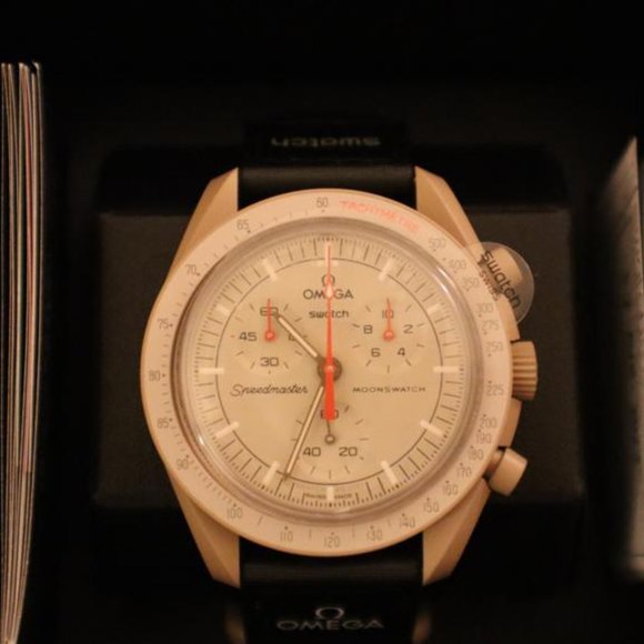 Other - Omega X Swatch - Mission to JUPITER - Bioceramic Moonswatch - Brand new unused -